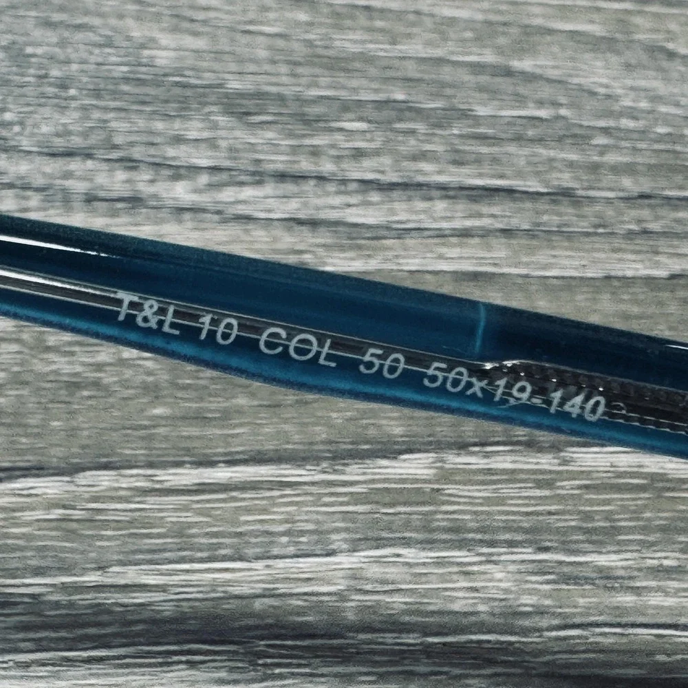 Truth & Love Eyeglass Frames Teens Blue Square Frames Only 50-19-140‎ T&L 10